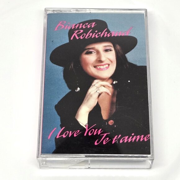 Bianca Robichaud Other - Bianca Robichaud I Love You Je t'aime Vintage Cassette Tape SIGNED